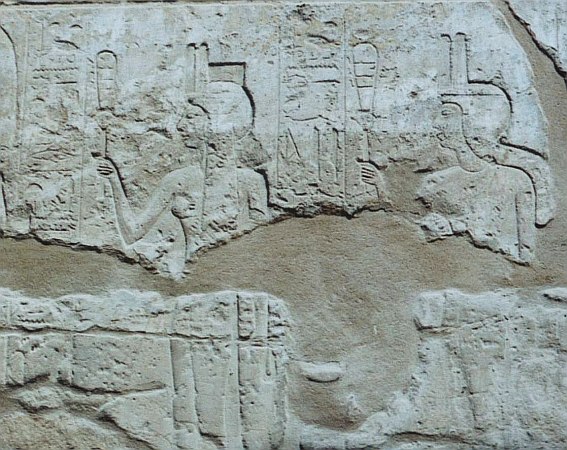 Darstellung Bint-Anats in Luxor